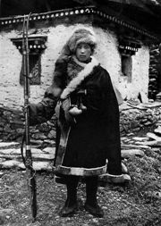 One of Rock's Naxi assistants