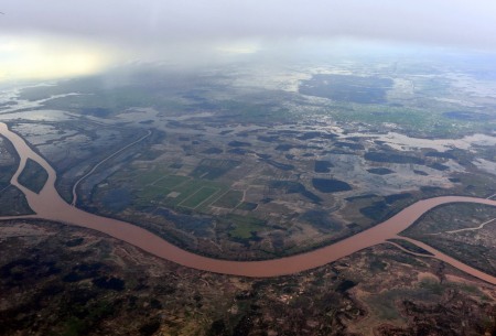 The Tonle Sap floodplain, Cambodia