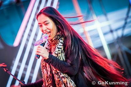 A Mei from Sigangli at the 2012 Tiger Beer Battle of the Bands