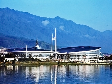 Dali National Fitness Center, where the Dali Erhai World Music Festival will be held
