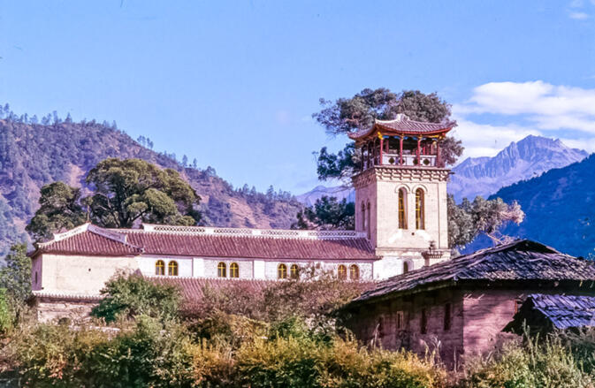 Church in Cizhong, Yunnan