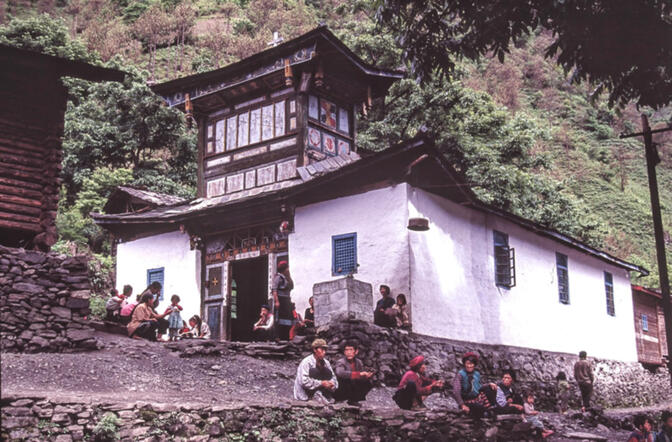 Church in Dimaluo, Yunnan