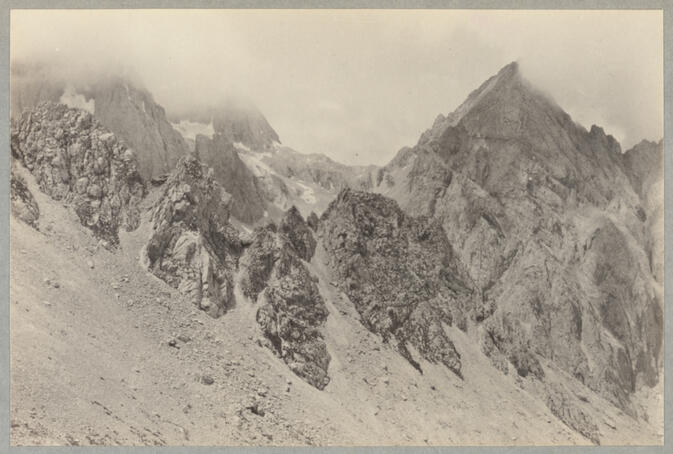 Mountain peaks July 8, 1922