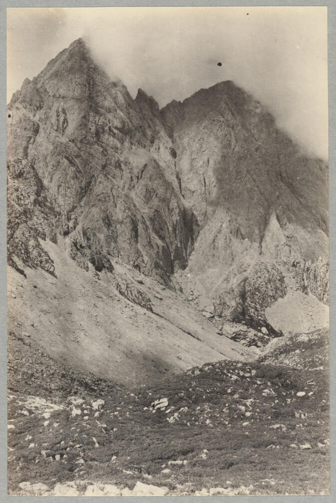 Mountain peaks July 8, 1922