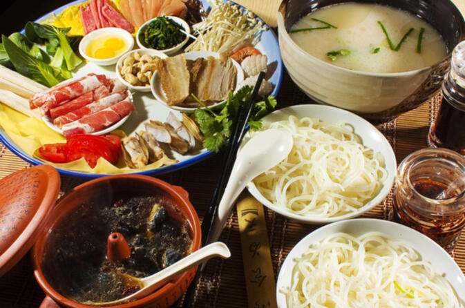 Fancy cross bridge rice noodles (image credit: Wild China)