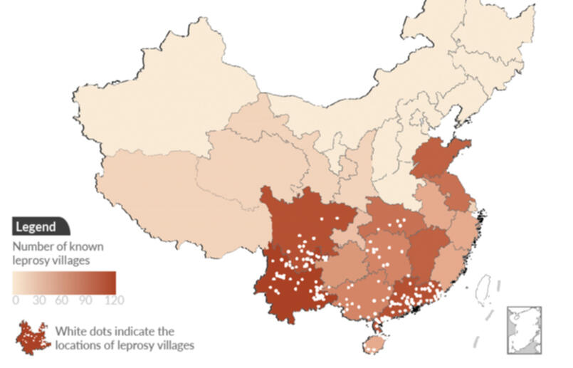 Southern China has the largest number of leprosy villages (Image credit: Lin Yi/Sixth Tone)