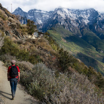 Tiger Leaping Gorge's stunning vistas are far more heavily travelled than those in Liming