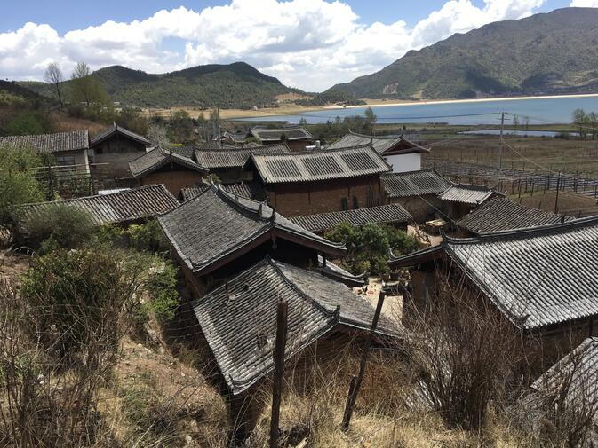 Roofs in Wenhai Village