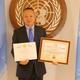 Jin Feibao honored by United Nations