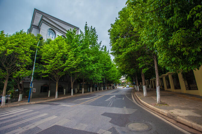 Entrance of Wenlin Street (from Green Lake North Road)