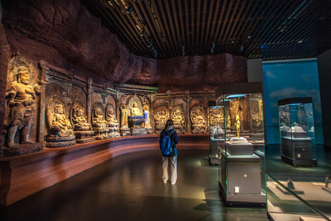 Exhibition area of Tantrism in Yunnan