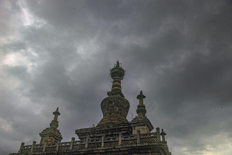 The Jingang Pagoda in the Miaozhan Temple