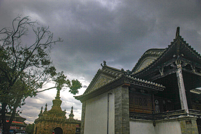 Abandoned stage of Dian Opera