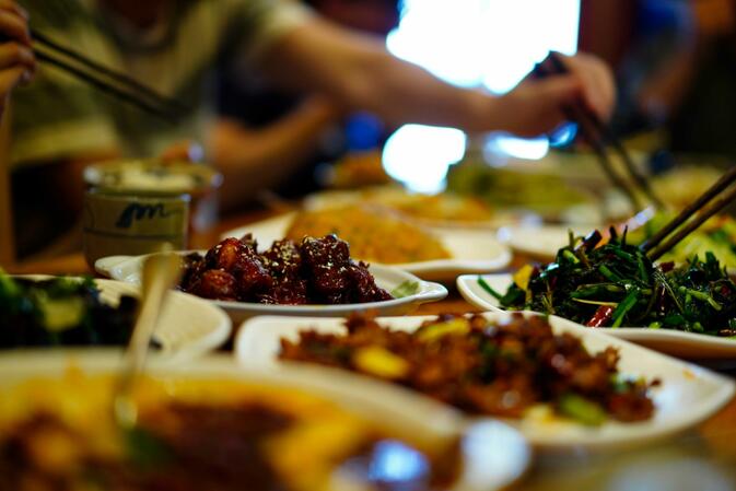 A lovely lunch at Heavenly Manna