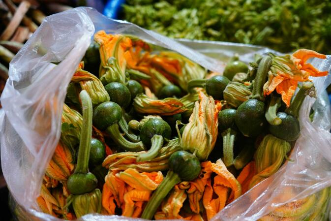 Rare vegetables are common in the market