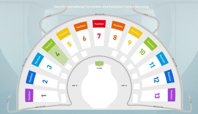 Graph of exhibition area