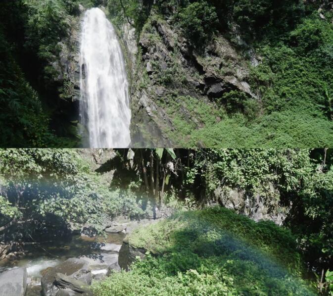 Waterfall from Gaoligong Mountains
