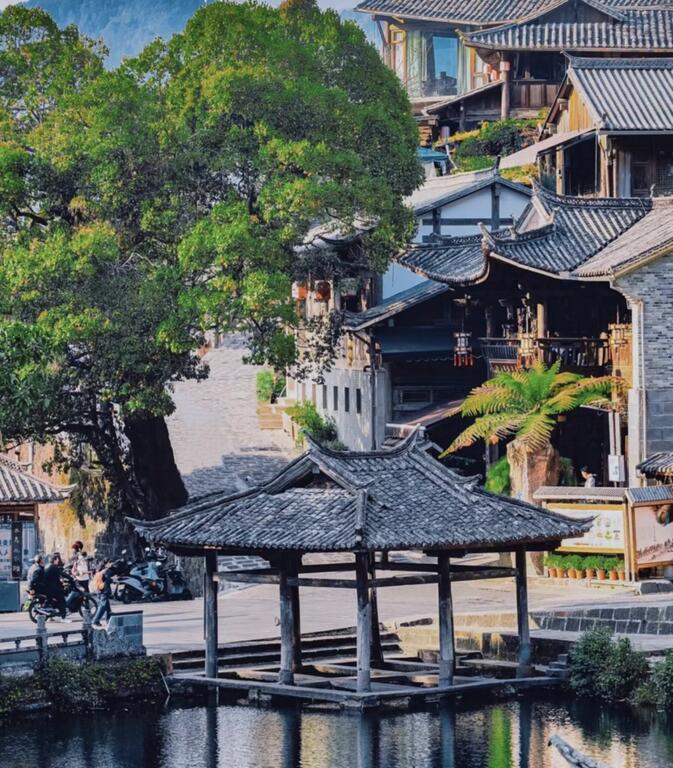 Peaceful time in Heshun Old Town