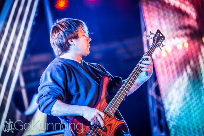 Great Apes bassist, Charlie Heath