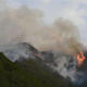 Forest fire menacing outskirts of Kunming