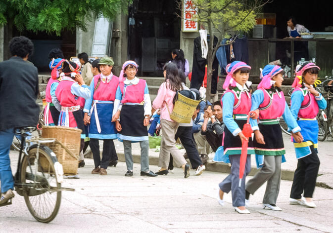 Jinshan Bai girls were frequent visitors to Dayan in the 90s