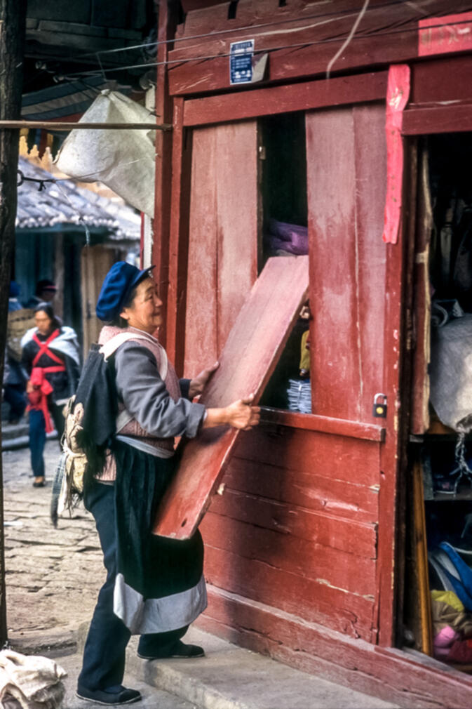Opening up shop