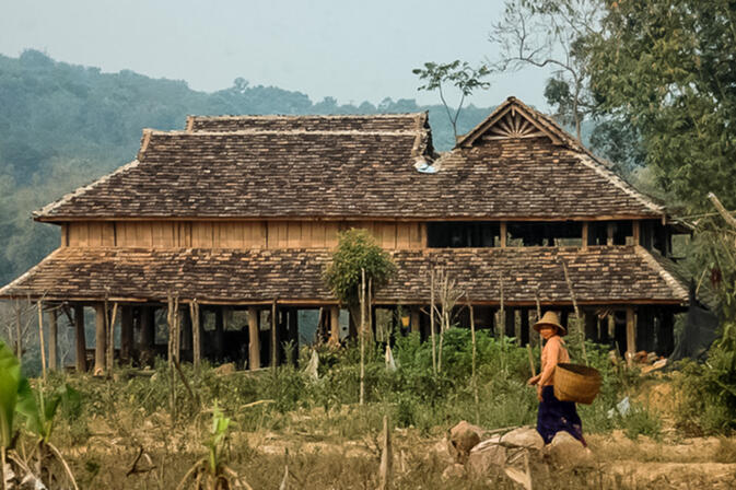 Dai house in Jingne