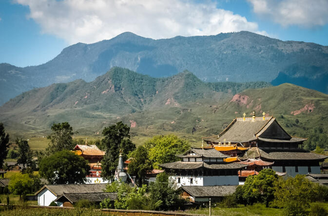 Zhamei Monastery, Yongning