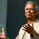 Nobel Peace Prize winner Muhammad Yunus speaks in Kunming