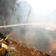 Bamboo Temple escapes forest fire unscathed