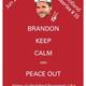 Brandon's "Peace out" Party