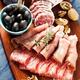 Classic Aperitif: Sausages, Cold Cuts & Olives