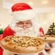 All day Santa Pizza+Buffet+Christmas special set